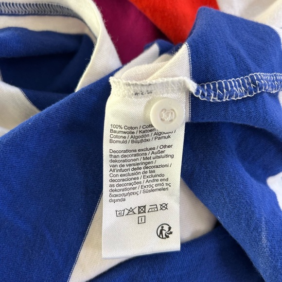 Lacoste Sport Colorful Striped Polo shirt size large, men’s - Picture 6 of 6